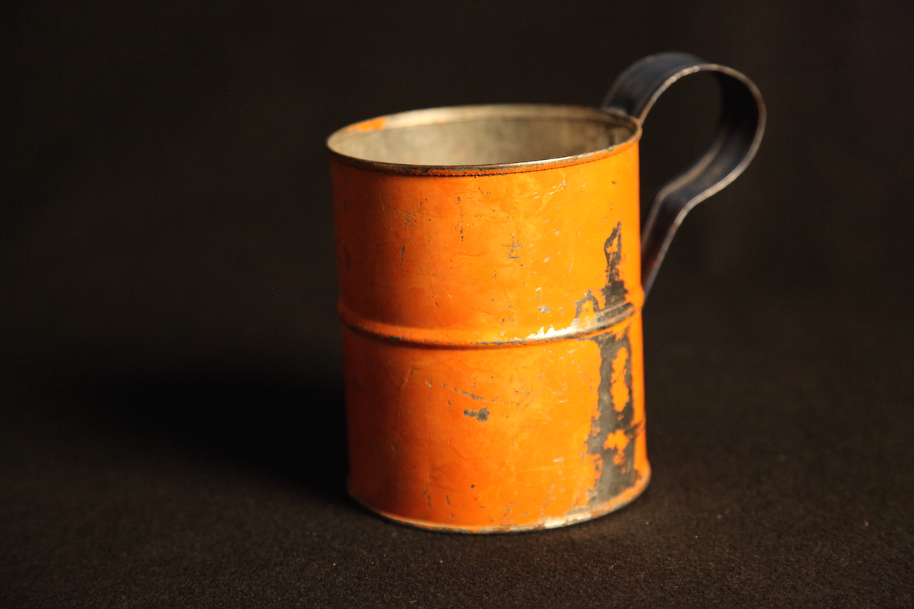 Clinton Larson's World War I metal mug