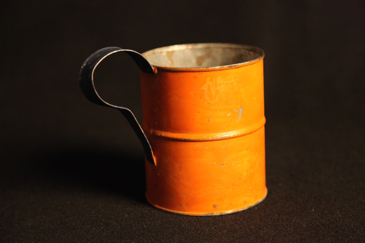 Clinton Larson's World War I metal mug