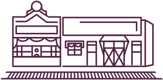Train depot icon