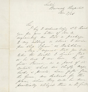 Letter to Major Willis